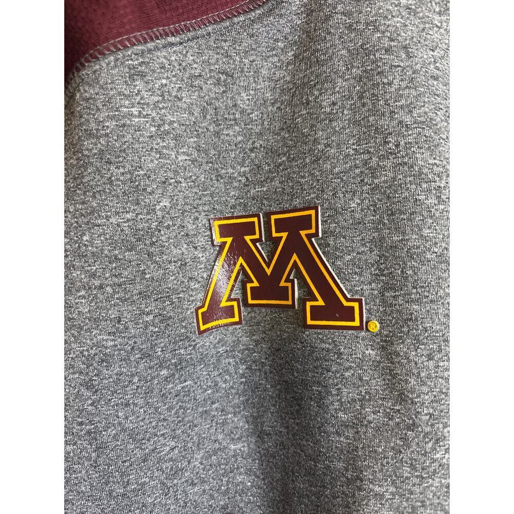 MN University of Minnesota Full Zip Warm Up Jacket with Pockets Men's Size 2XL - Picture 2 of 8